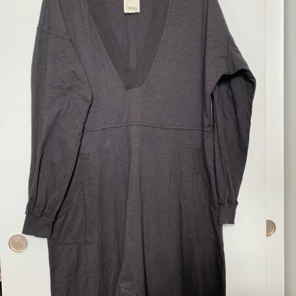 NWT Intimately Free People women's black Just Because onesie jumpsuit Small - Picture 7 of 16
